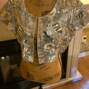 Sequin Bolero shrug/jacket